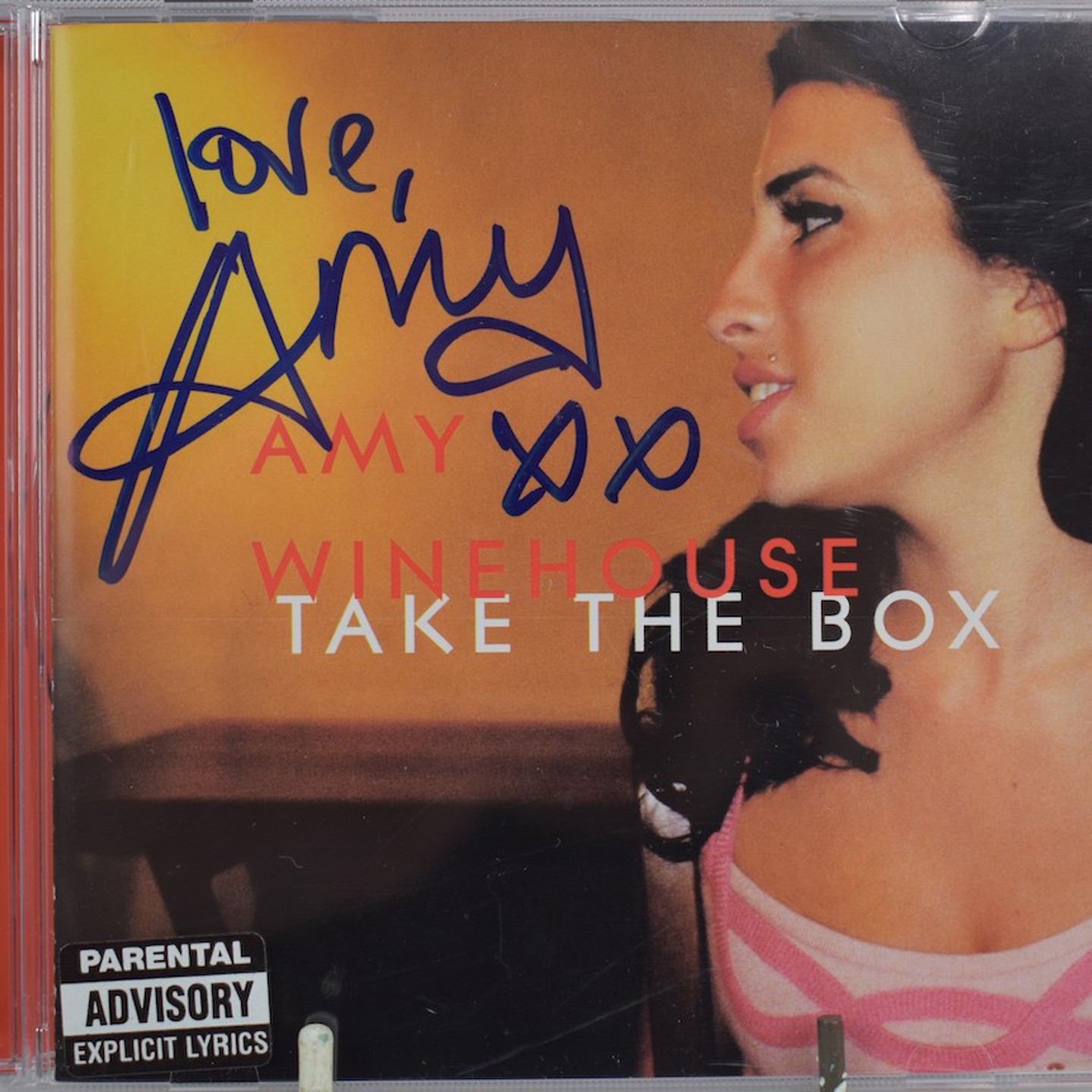 Amy Winehouse Take The Box CD Single, Signed 'Love, Amy XX' On Front Cover Hammer £550