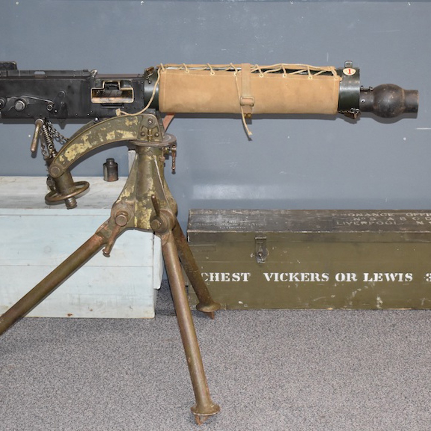 Deactivated Australian Vickers Mk.I .303 Light Machine Gun Sold Ś3,650