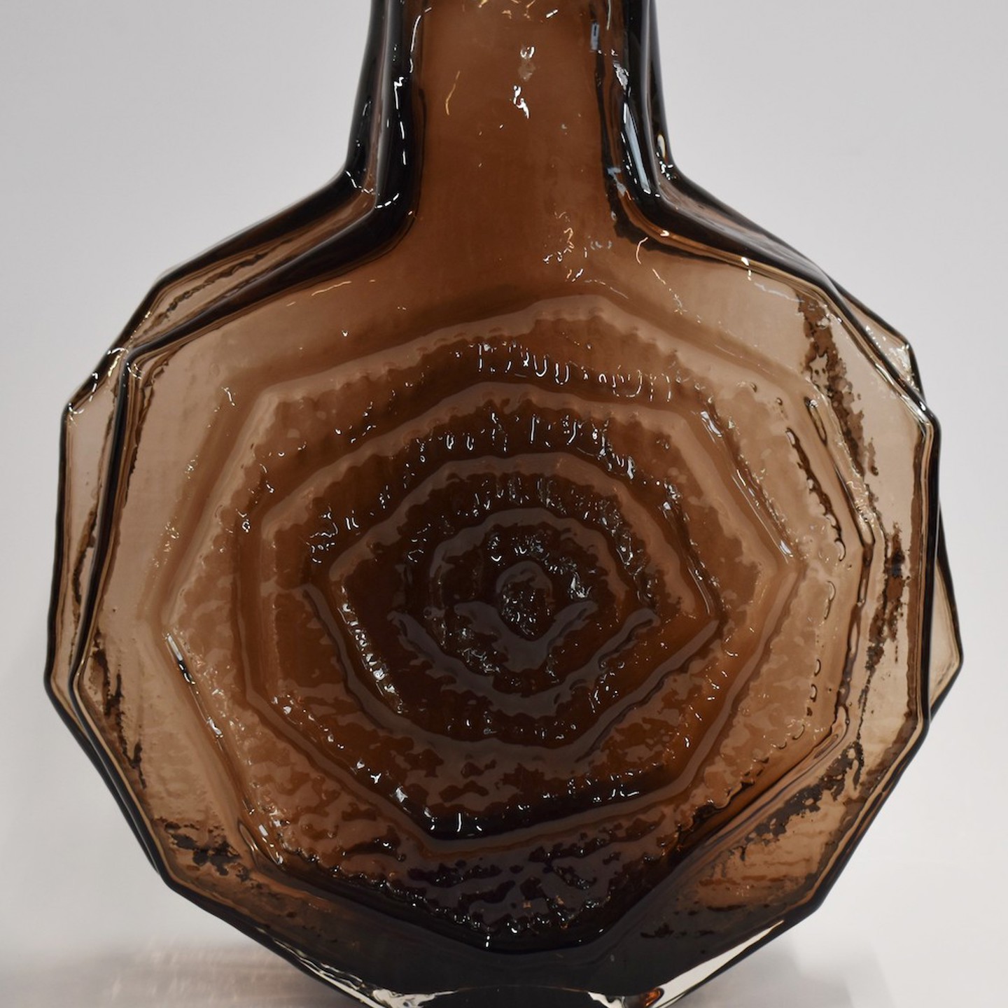 Geoffrey Baxter For Whitefriars Banjo Vase In Cinnamon, HAMMER Ś1,600
