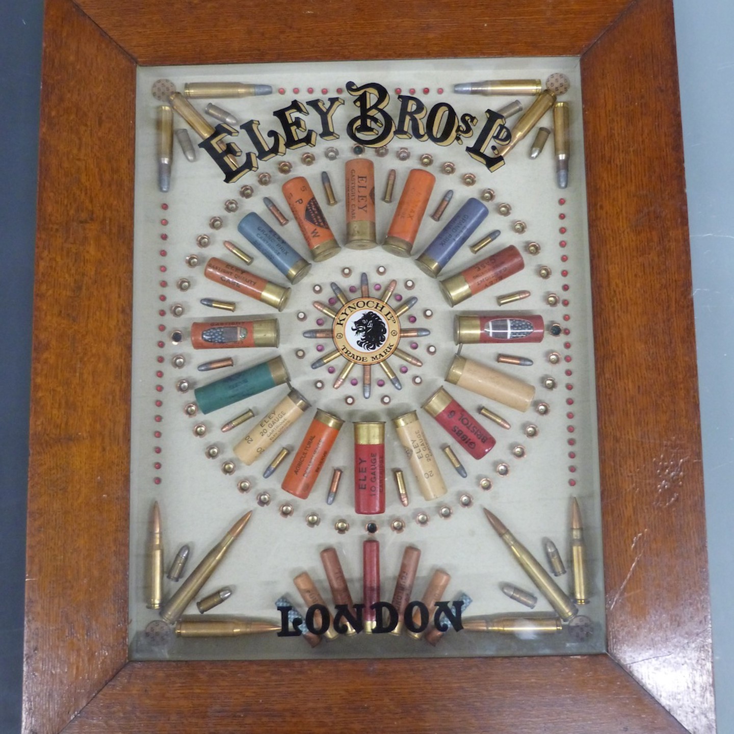Eley Brothers Of London Shotgun And Rifle Cartridge Display Sold Ś850
