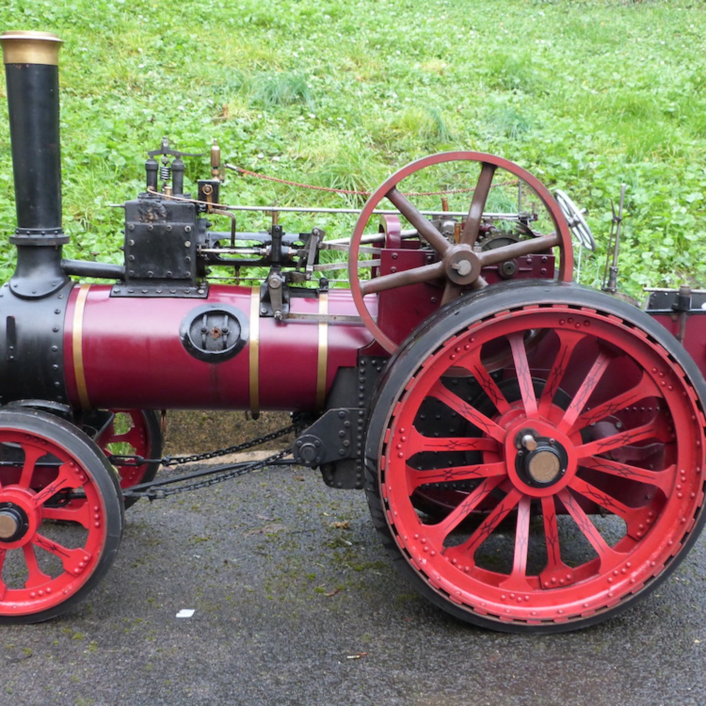 A 3 Scale Marshall Live Steam Traction Engine Sold £5,200