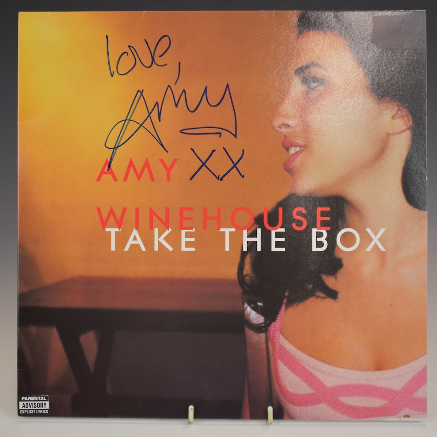 Amy Winehouse Take The Box (12 IS 840), Signed 'Love, Amy XX' Hammer £600
