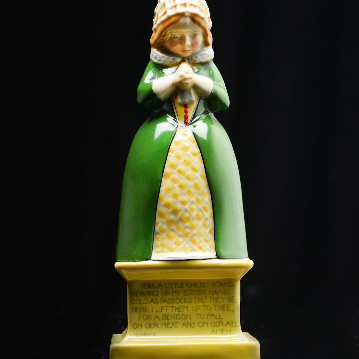 A Royal Doulton Figure 'A Child's Grace'. Sold For £2,400