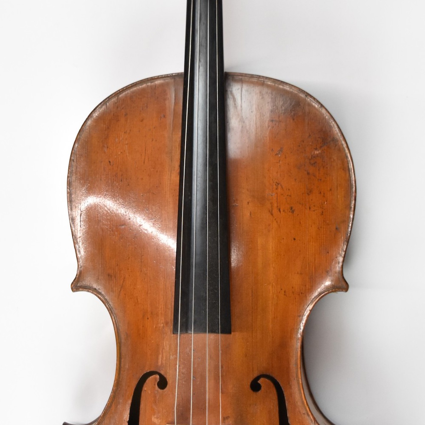 19Thc Single Back Cello With Rosewood Pegs Sold Ś4,600