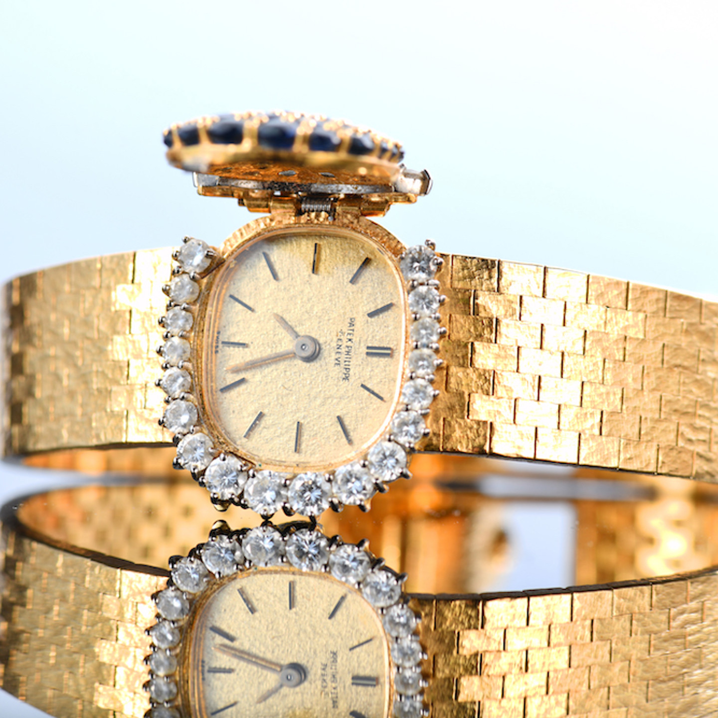 Patek Philippe 18Ct Gold Ladies Bracelet Wristwatch, Sold For £9000