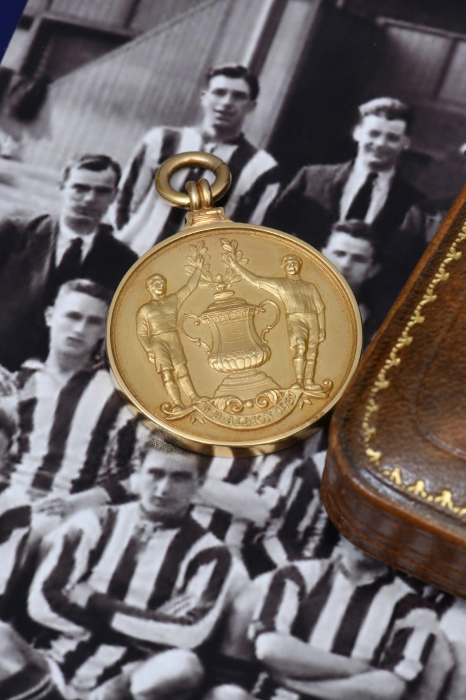 FA Cup winners medal from 1931 awarded to E Smith assistant secretary of West Bromwich Albion