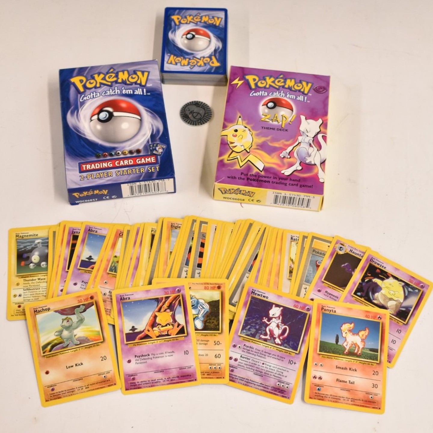 Two Wizards Of The Coast 1999 Pokemon Card Sets Sold £150