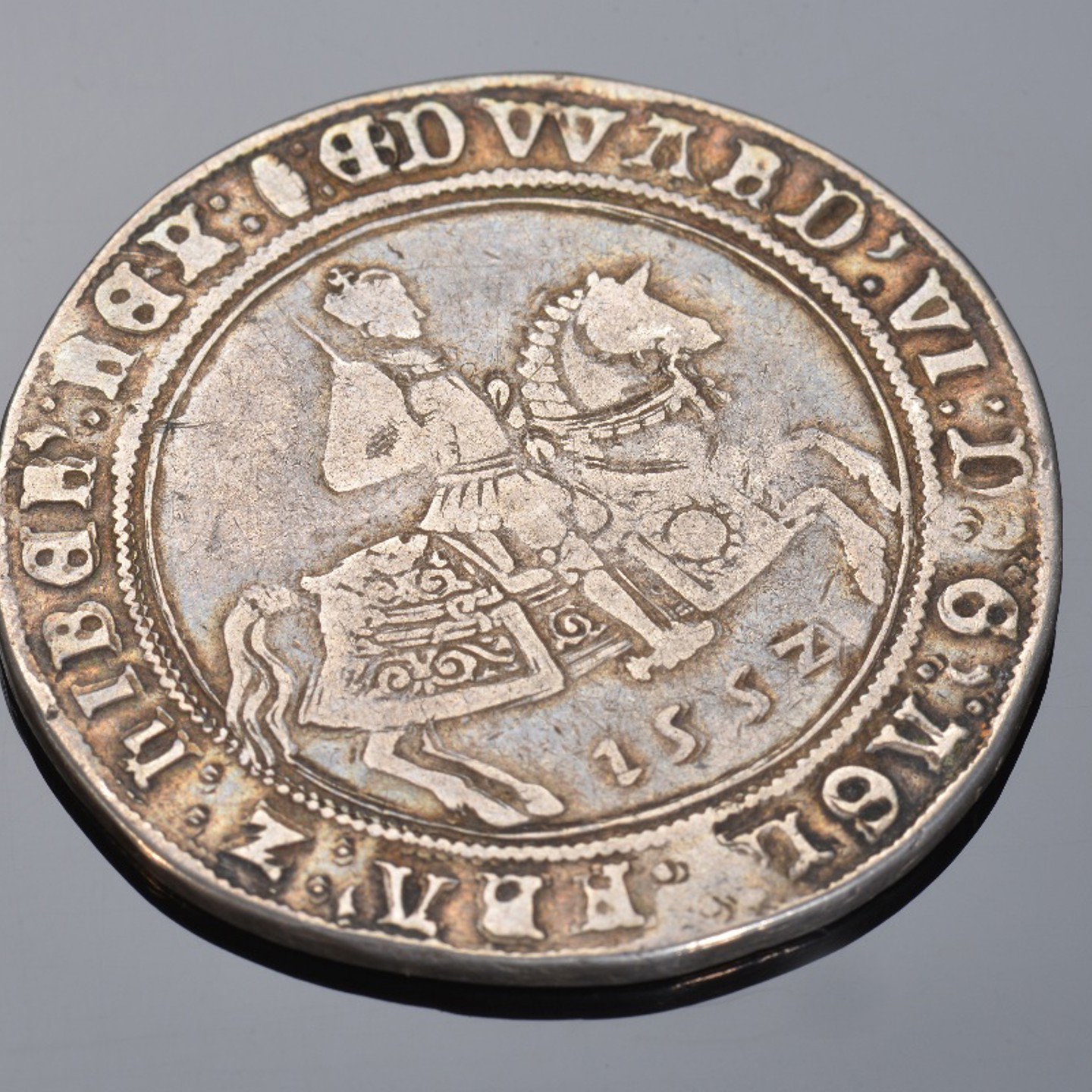 An Edward VI Silver Issue Third Period Crown 1552, Good Legend, Sold For Ś750