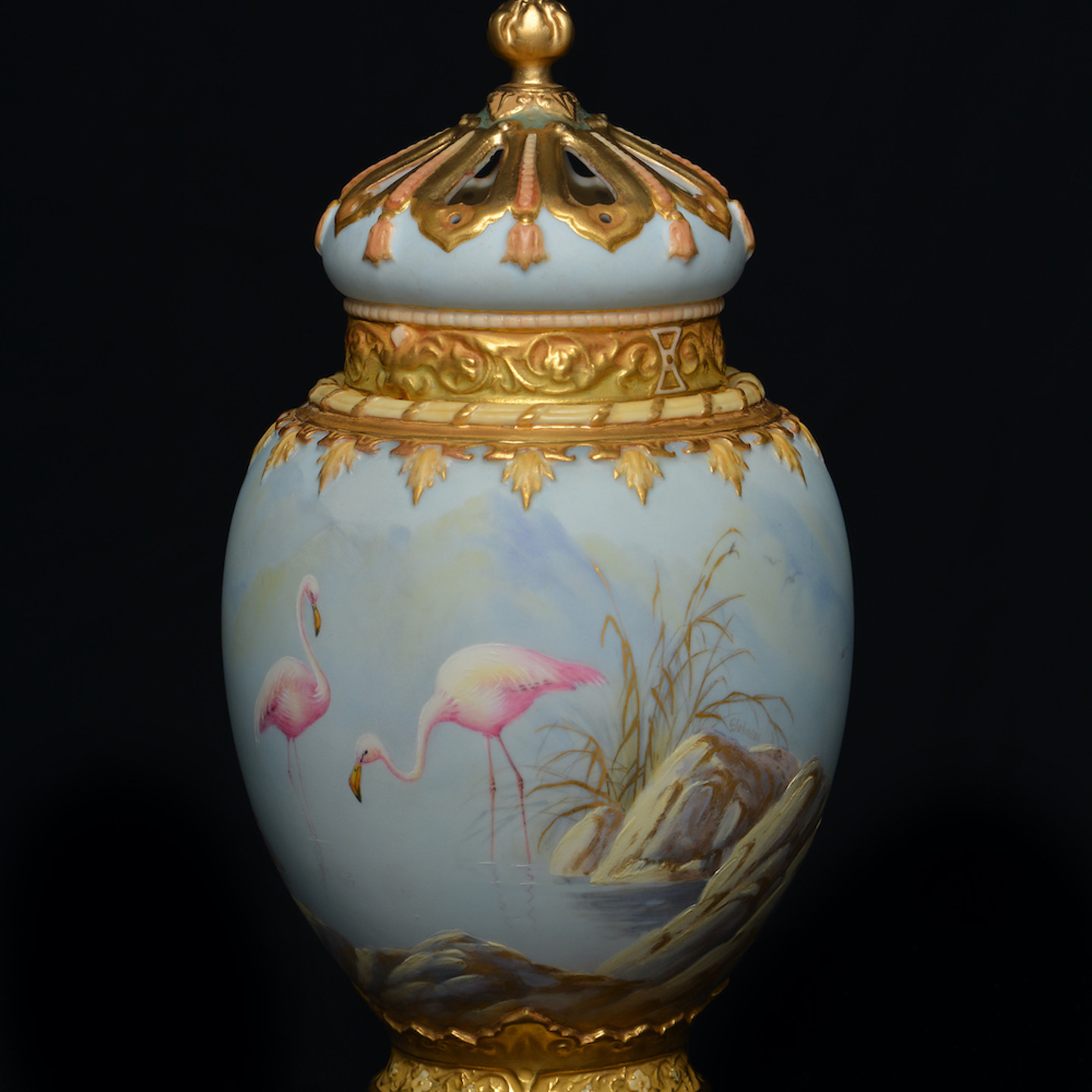 Royal Worcester Pot Pourri Jar Sold £1,100