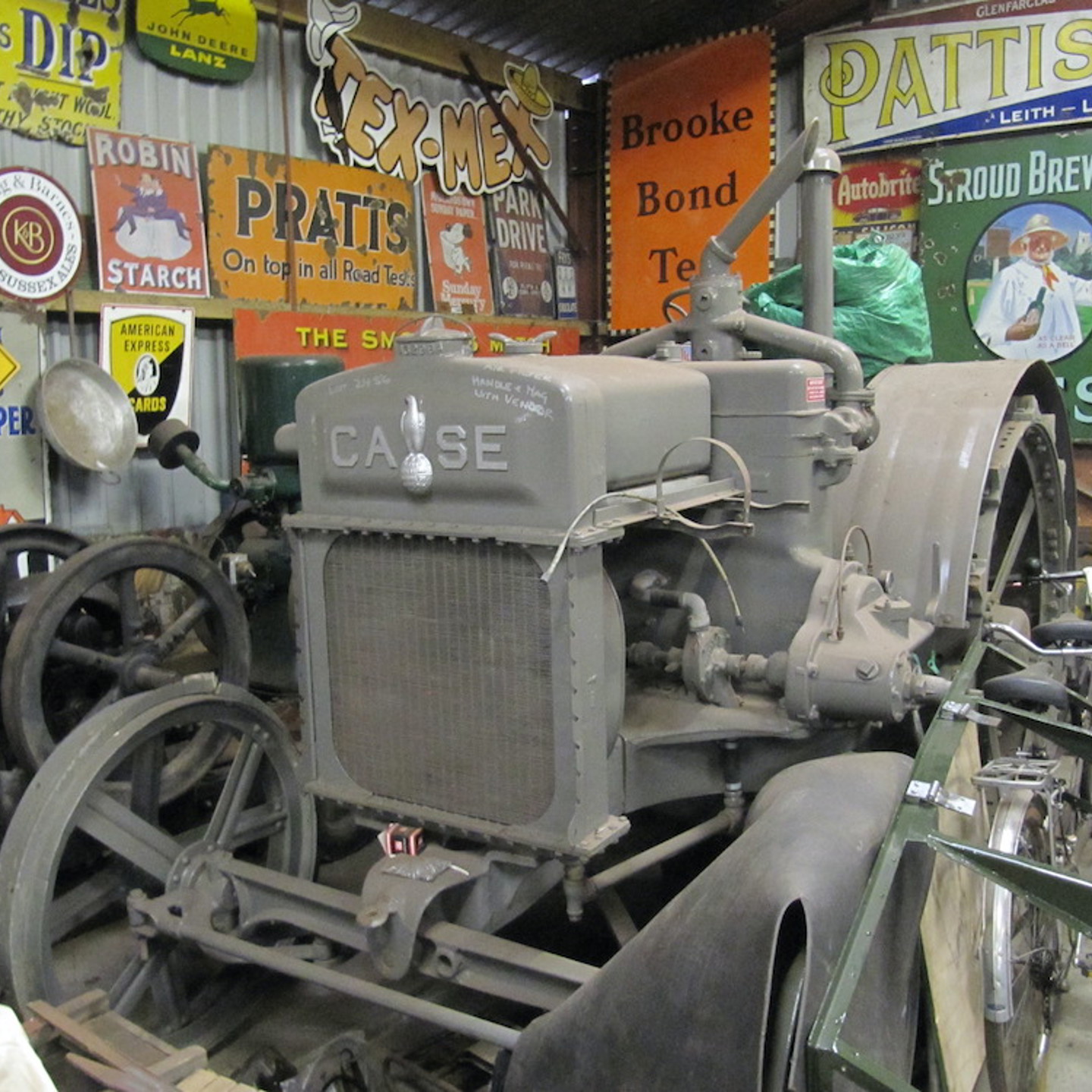 The Andrew Hinman Collection Of Tractors And Enamel Signs Sold Ś220,000