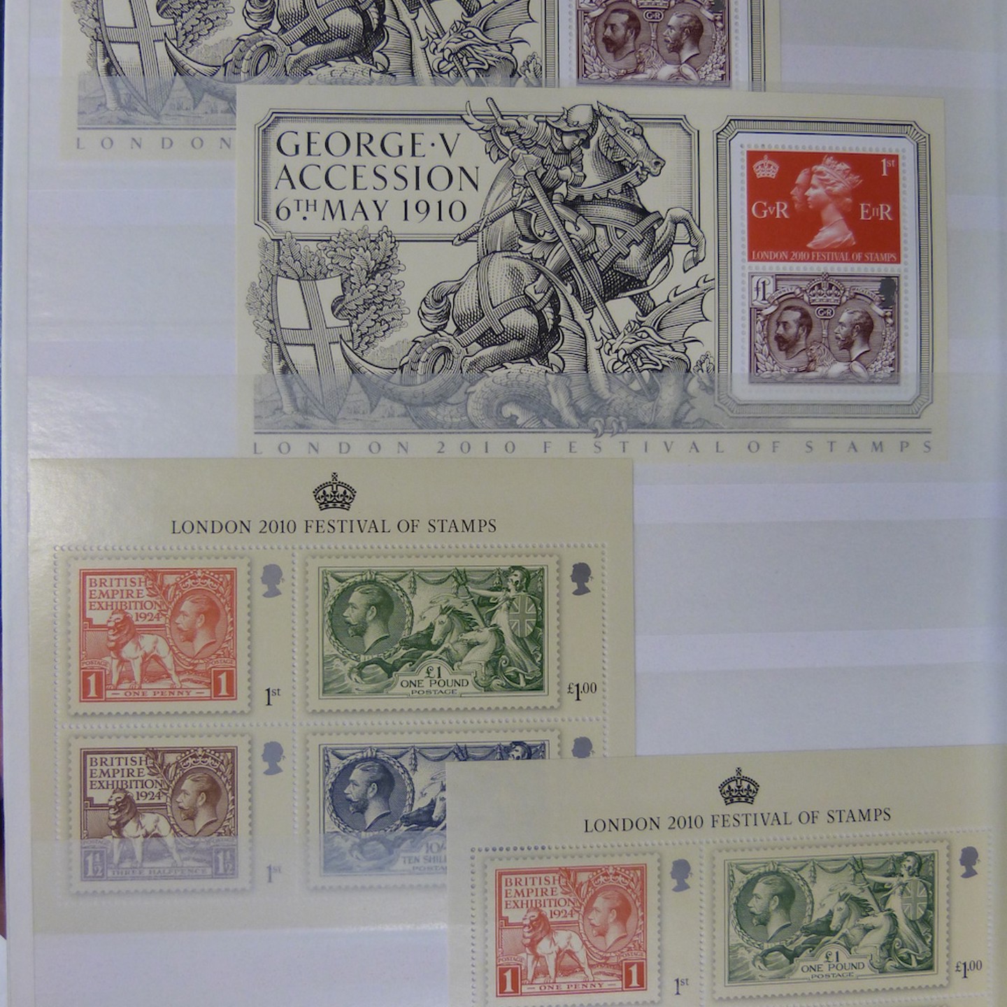 A Very Extensive Collection Of Mint Great Britain Stamps £1500
