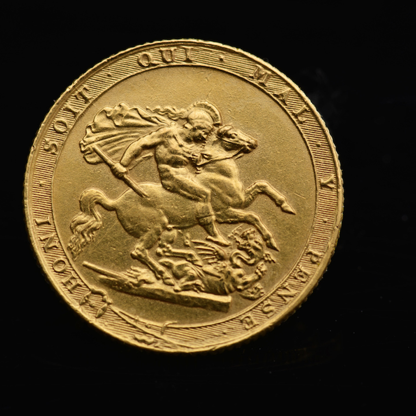 An 1818 George III Gold Full Sovereign. Sold For Ś1,700