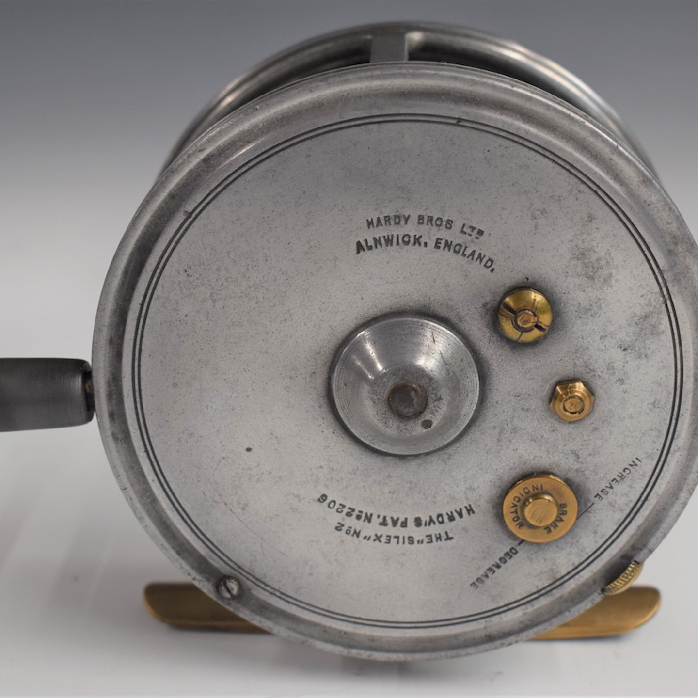 Hardy Silex No2 Wide Bodied Salmon Fly Fishing Reel. Sold For £130