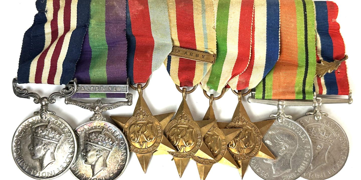 JS Scott Paddy Maine Medal Group