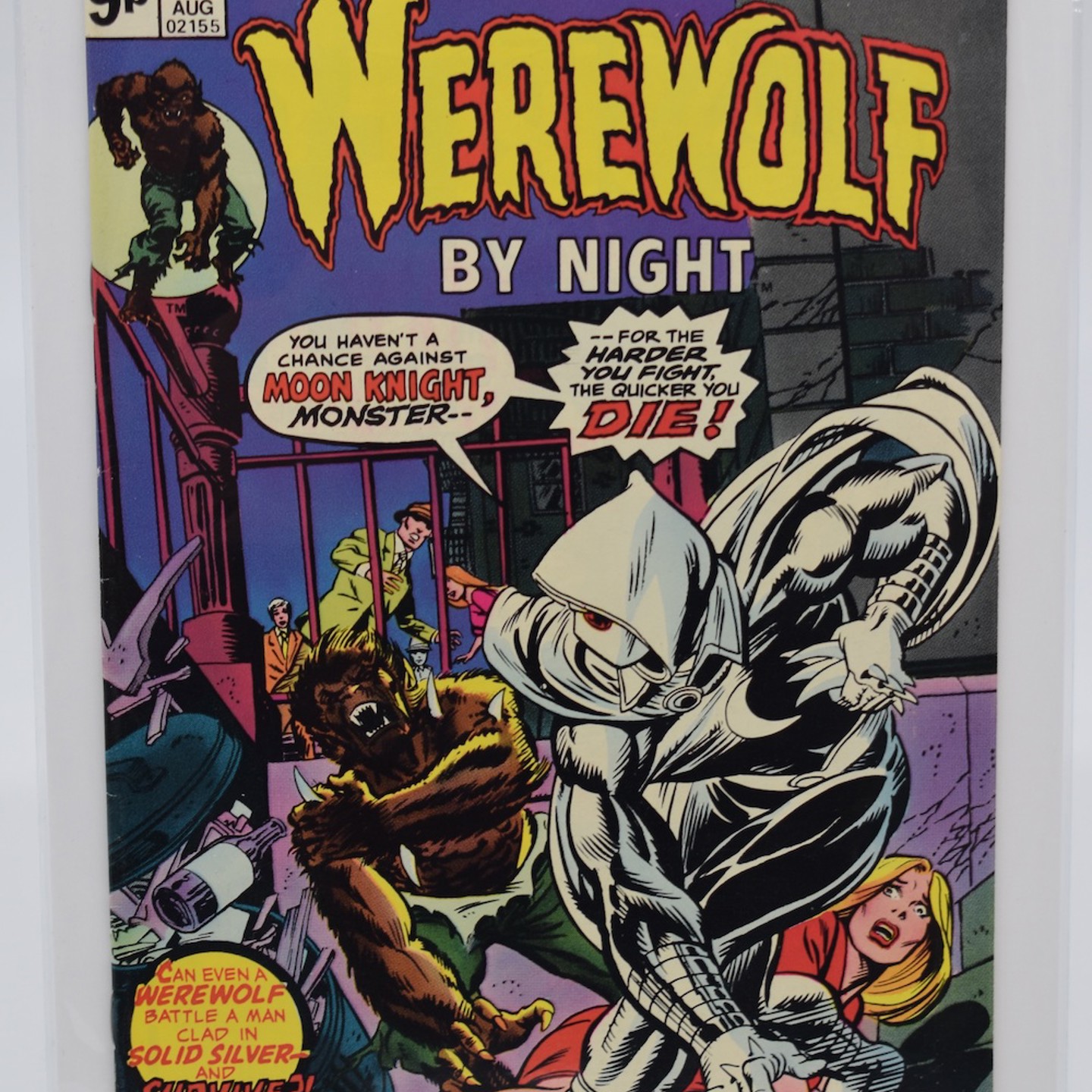 Werewolf By Night Issue #32 1St Appearance Of Moon Knight, Key Marvel Bronze Age Book, Aug 1975 HAMMER Ś1,400