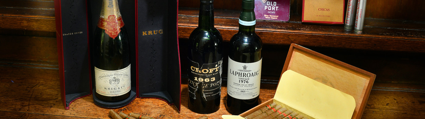 Fine Wines & Spirits Banner