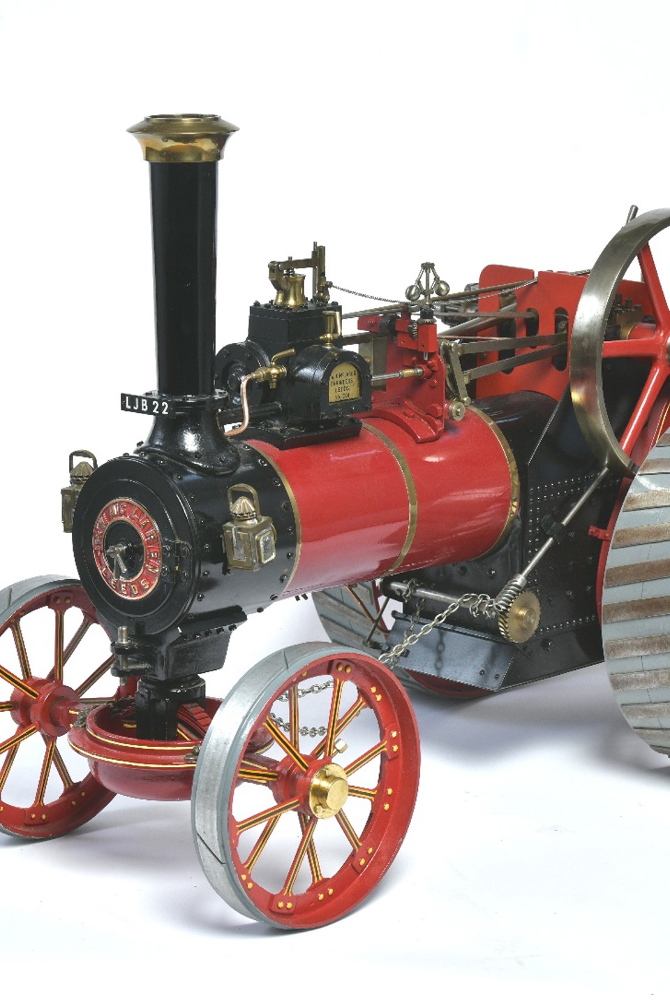 Exhibition Quality 1 1.2 Inch Scale Mclaren Coal Fired Live Steam Traction Engine
