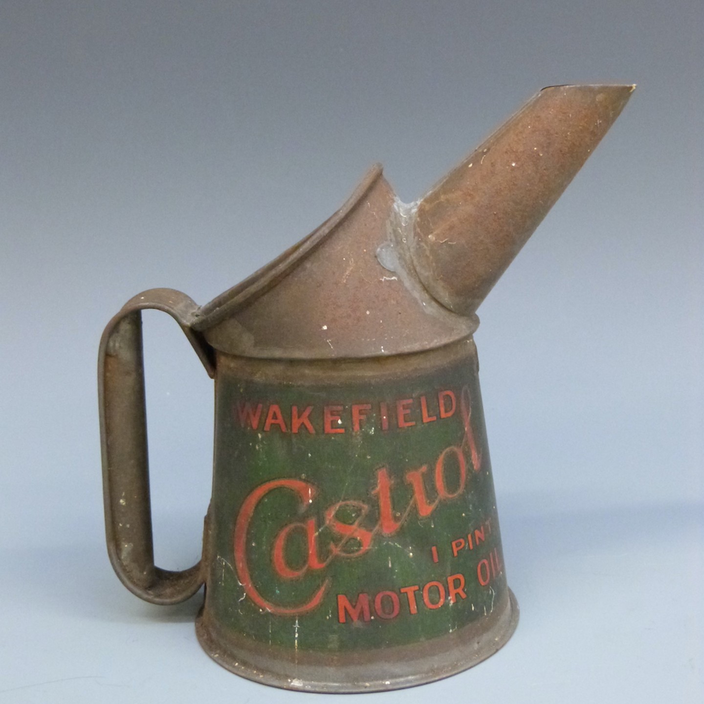 Wakefield Castrol Vintage Oil Can. Sold For £120