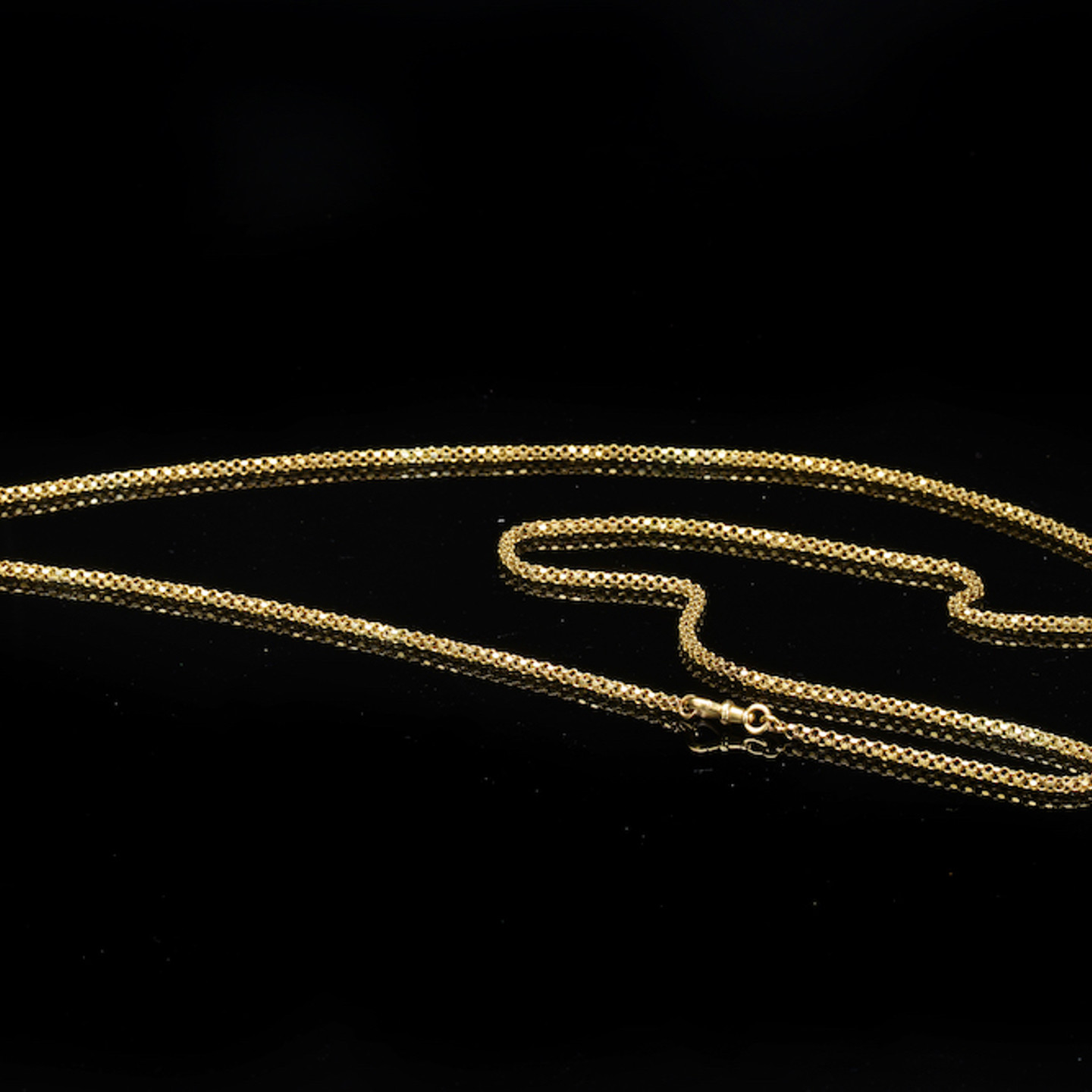 Victorian 15Ct Gold Guard Chain. Sold For £1000