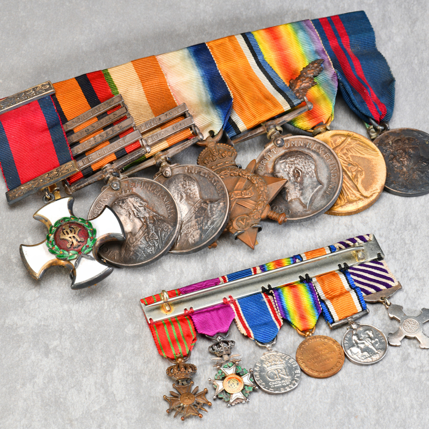 British Army Boer War Distinguished Service Order (DSO) East Yorkshire Regiment Medal Group Sold £3,200
