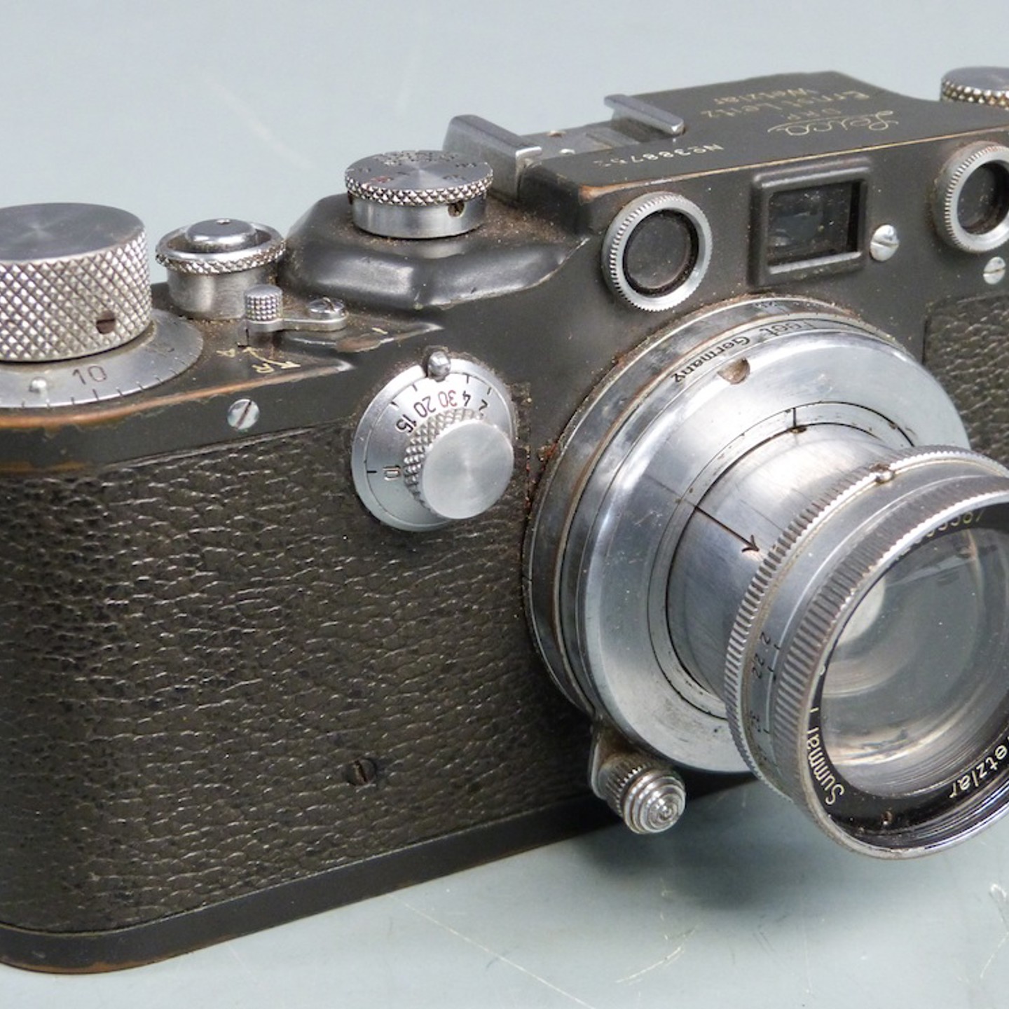 WW2 German Military, Luftwaffe Or Similar Leica Iiic 35Mm Rangefinder Camera Sold For £850