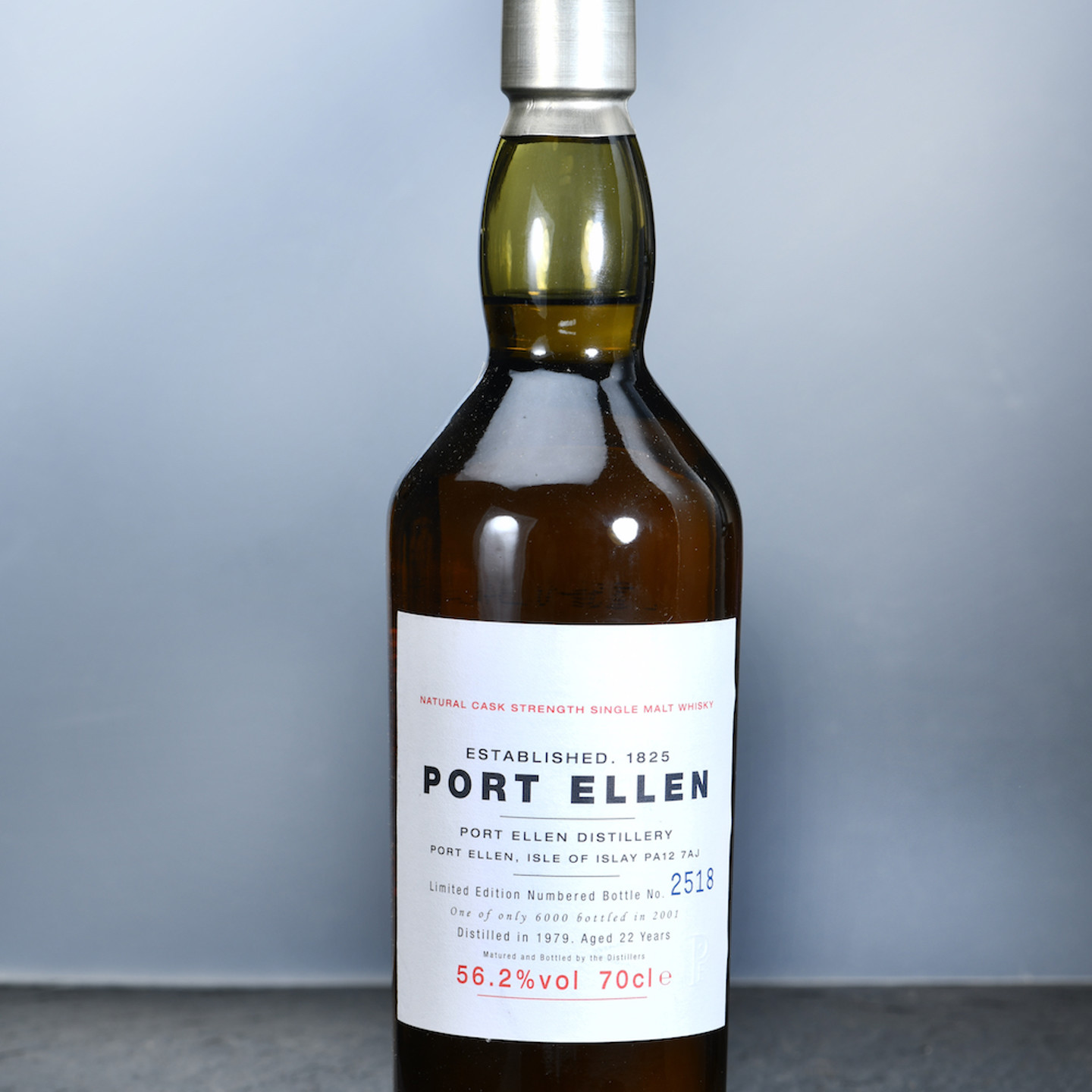 Port Ellen Distillery Isle Of Islay 2001 Annual Release 22 Year Old Natural Cask Strength Single Malt Whisky, Sold For Ś1900