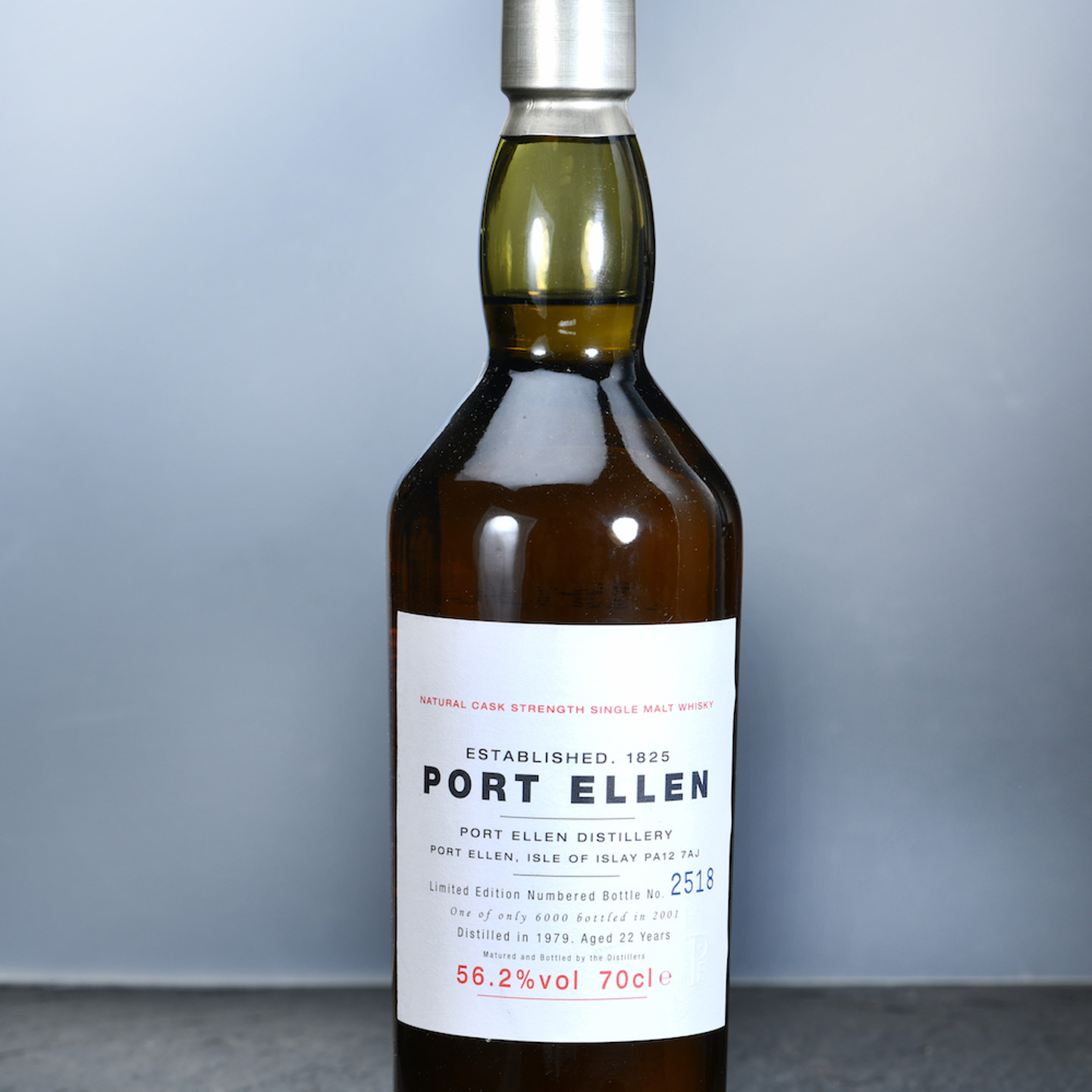 Port Ellen Distillery Isle Of Islay 2001 Annual Release 22 Year Old Natural Cask Strength Single Malt Whisky, Sold For Ś1900