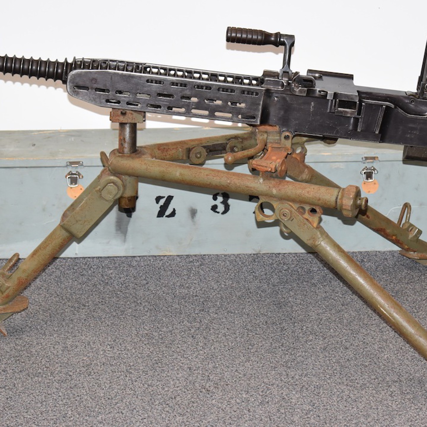 Deactivated Czechoslovakian ZB 37 7.92Mm Light Machine Gun Sold Ś580