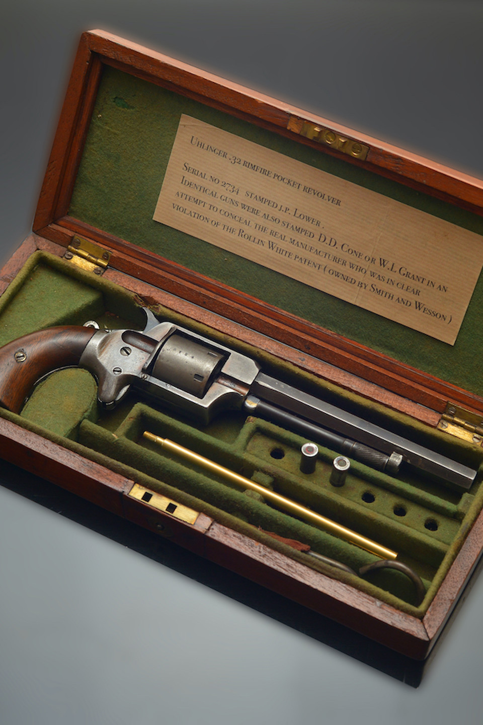 Uhlinger .32 Six Shot Single Action Pocket Revolver Sold Ś600
