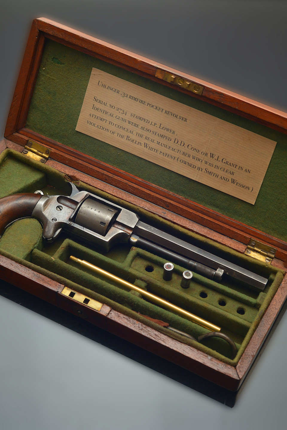Uhlinger .32 Six Shot Single Action Pocket Revolver Sold Ś600