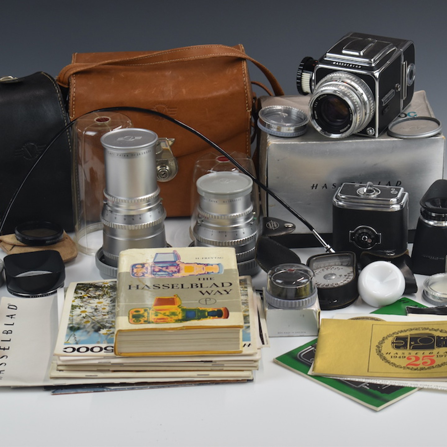 Hasselblad 500C Camera Outfit Comprising Body Sold For £1,200