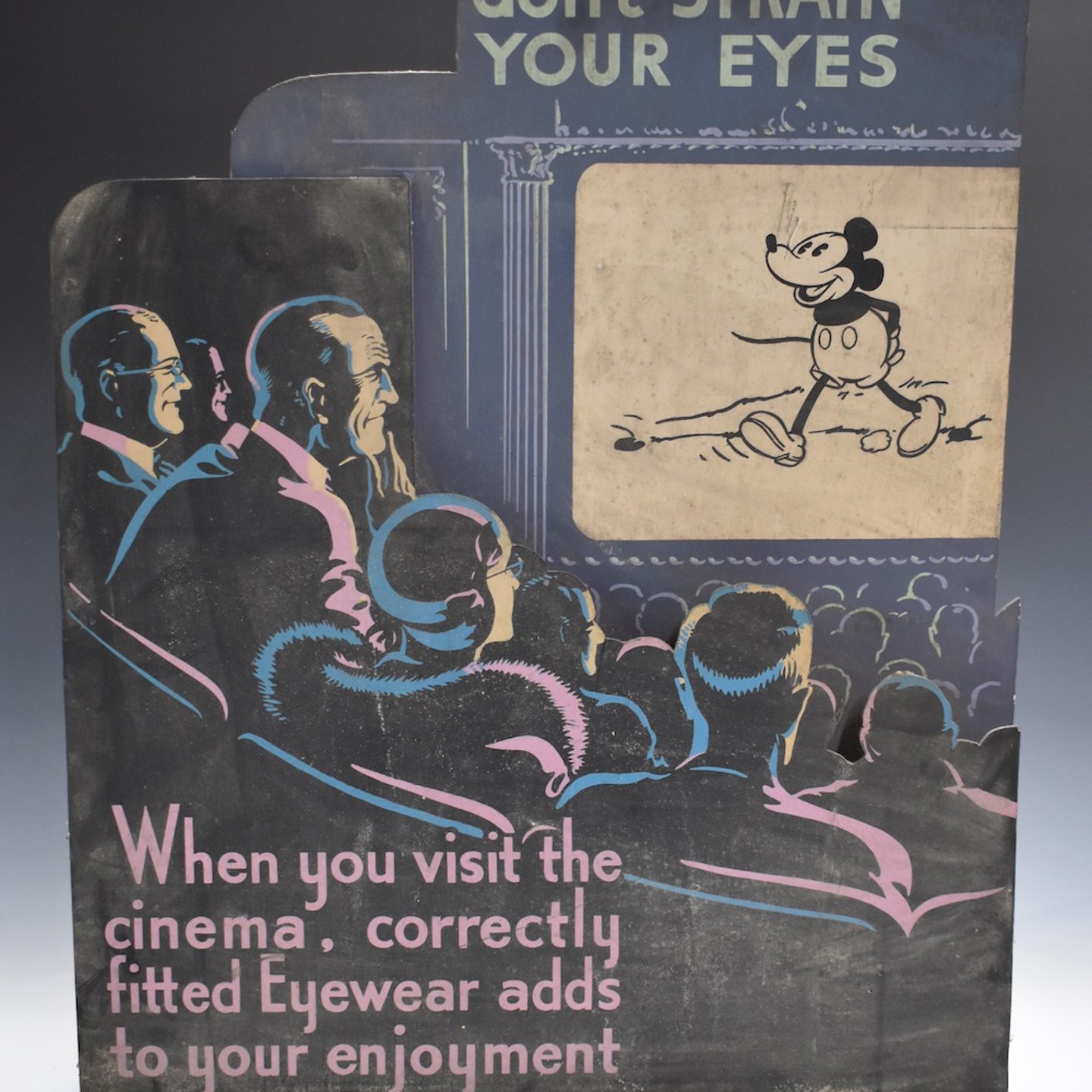 Disney Interest Vintage Optician's Shop Display Sold Ś410