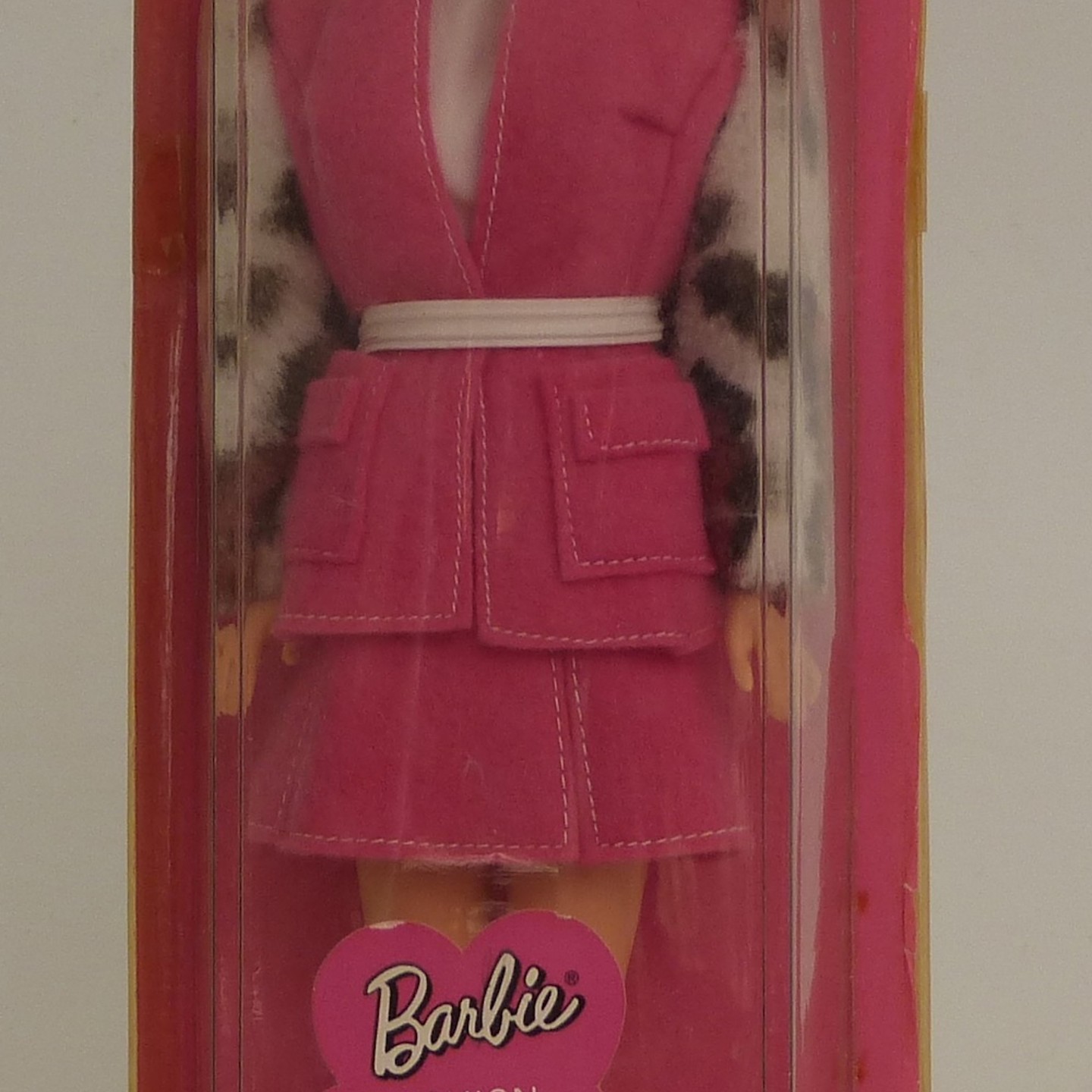 Mattel Barbie Fashion Doll In Pink And Animal Print Outfit, In Original Box Sold £250