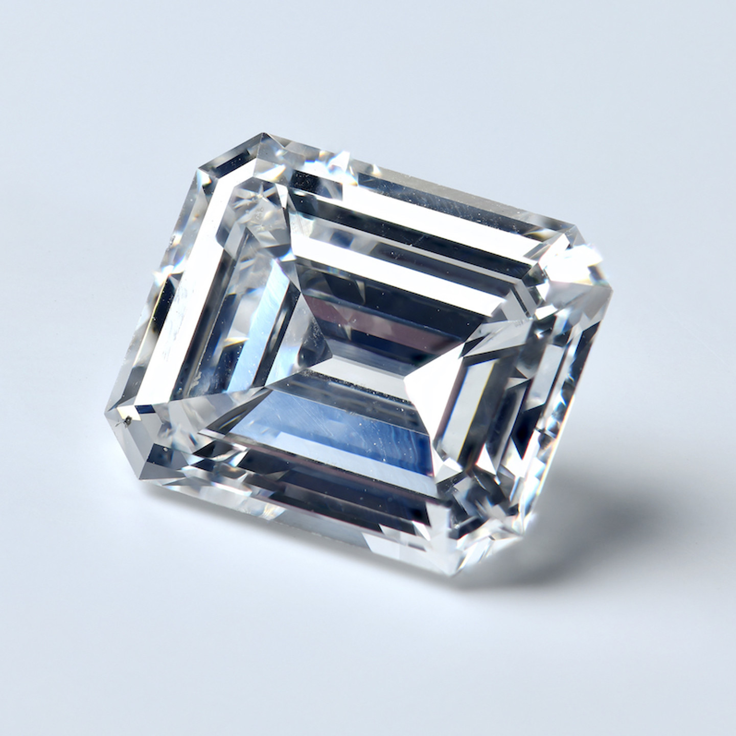 8.2Ct Emerald Cut Diamond. Sold For £95,000